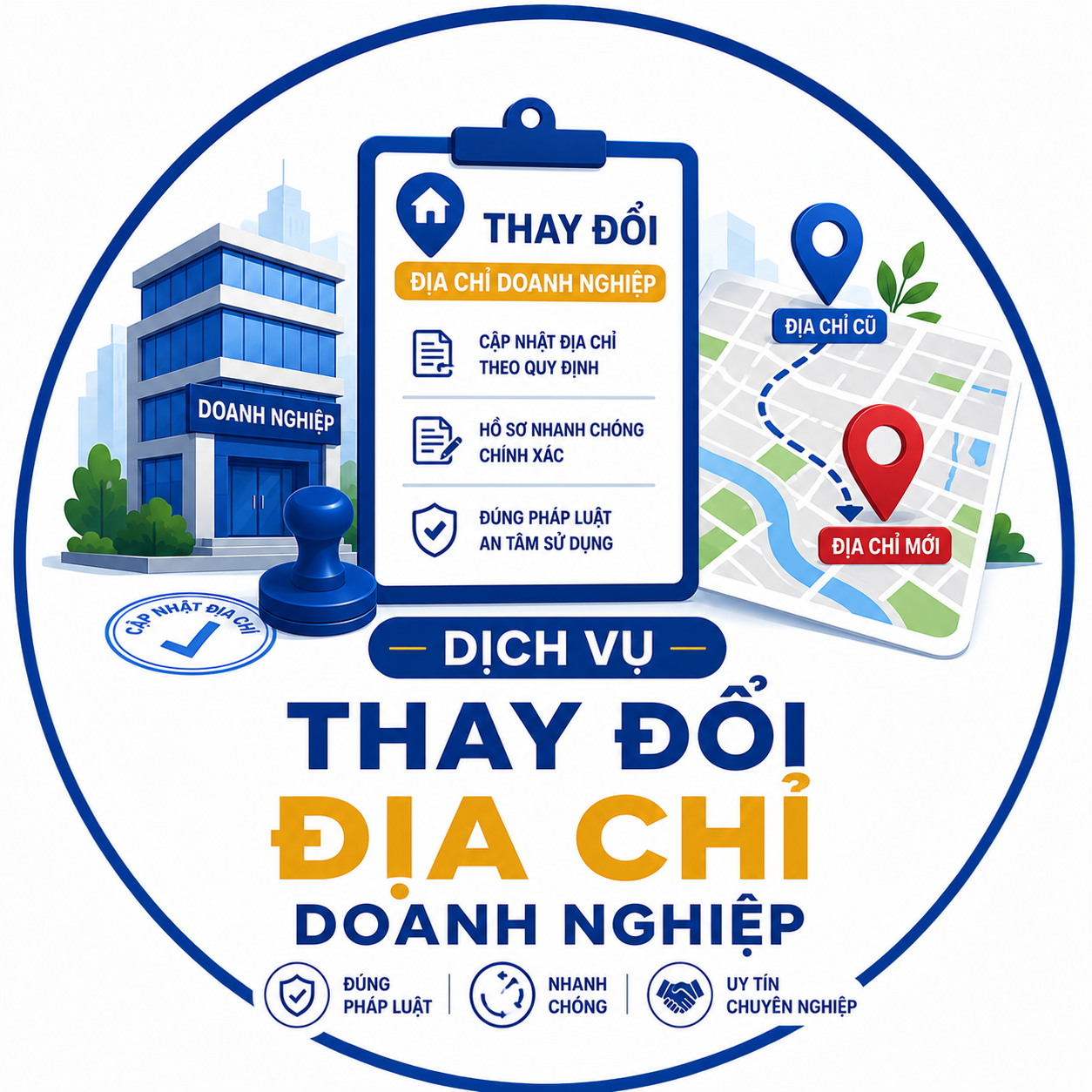 thay đổi địa chỉ doanh nghiệp - dịch vụ minh anh tax