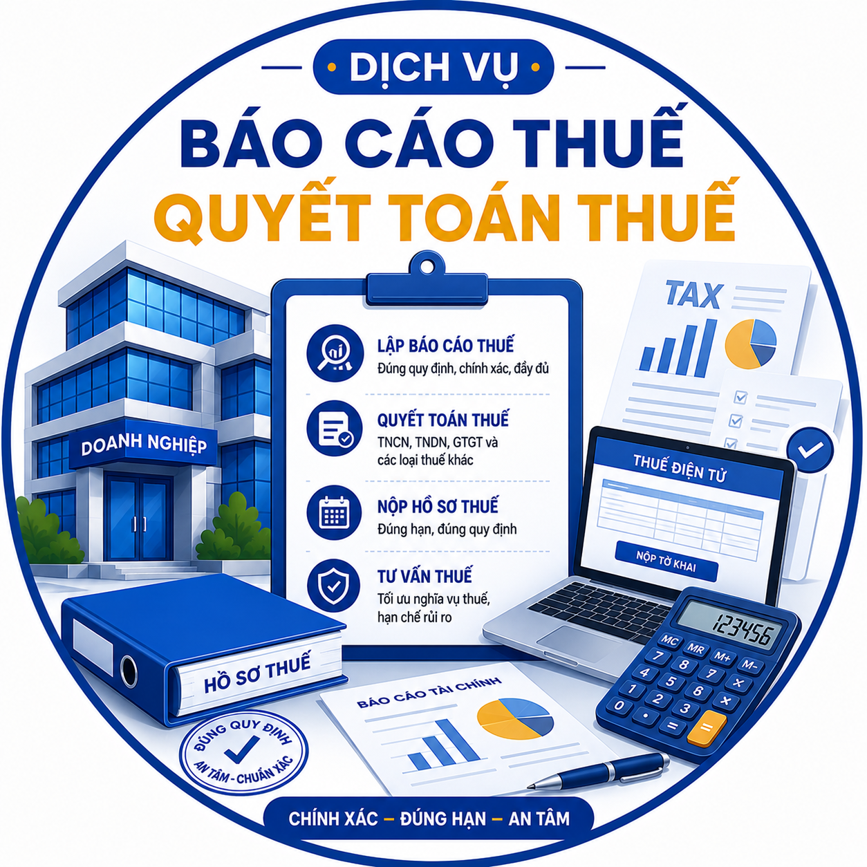 báo cáo thuế - quyết toán thuế - dịch vụ mia tax
