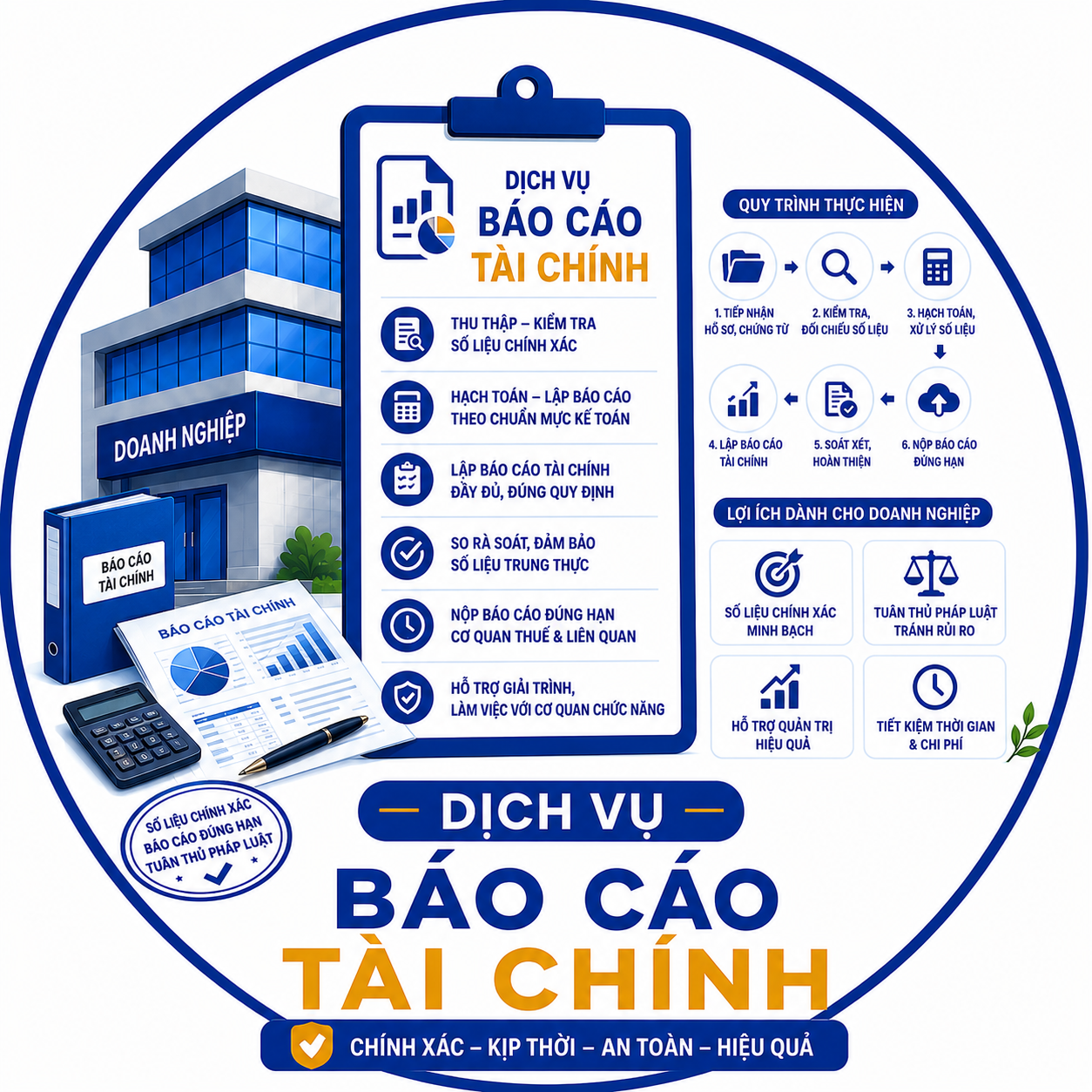 báo cáo tài chính - dịch vụ mia tax